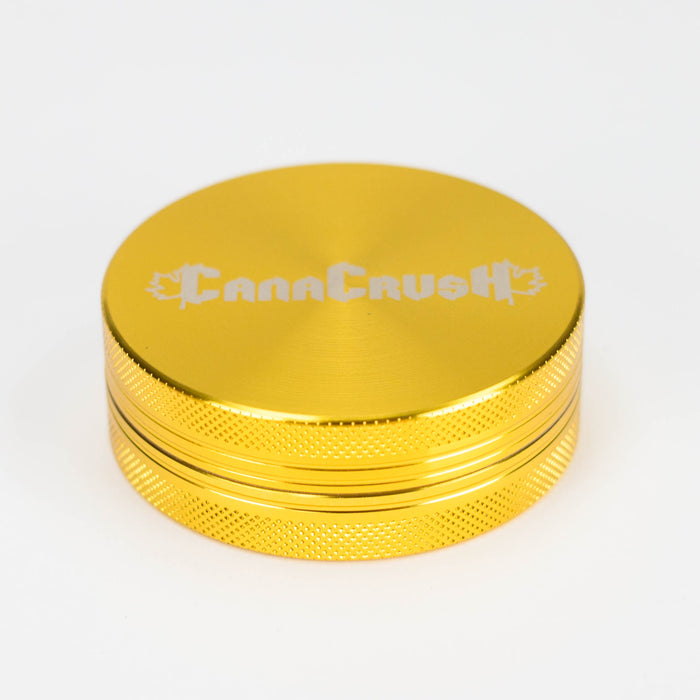CanaCrush | 2.5" 2 Piece Grinder Regular Maq Distributors Gold