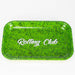 Rolling Club | Metal Rolling Tray - Medium ROLLING ACCESSORIES Maq Distributors Grass