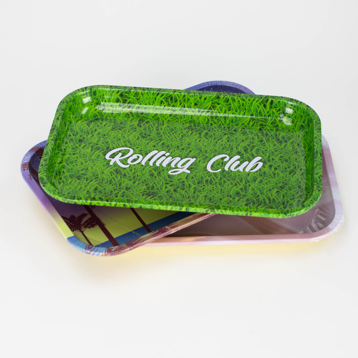 Rolling Club | Metal Rolling Tray - Medium ROLLING ACCESSORIES Maq Distributors