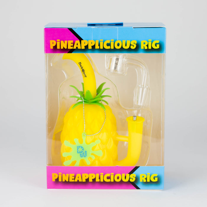 Dabware | Silicone Rig Platinum Pineapple Rig (Yellow) Resin · Silicone Rig Maq Distributors