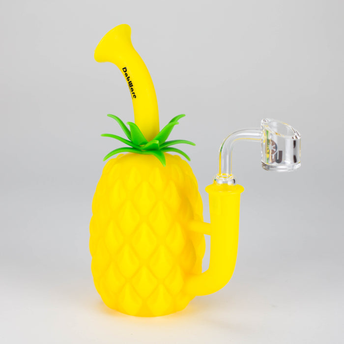 Dabware | Silicone Rig Platinum Pineapple Rig (Yellow) Resin · Silicone Rig Maq Distributors