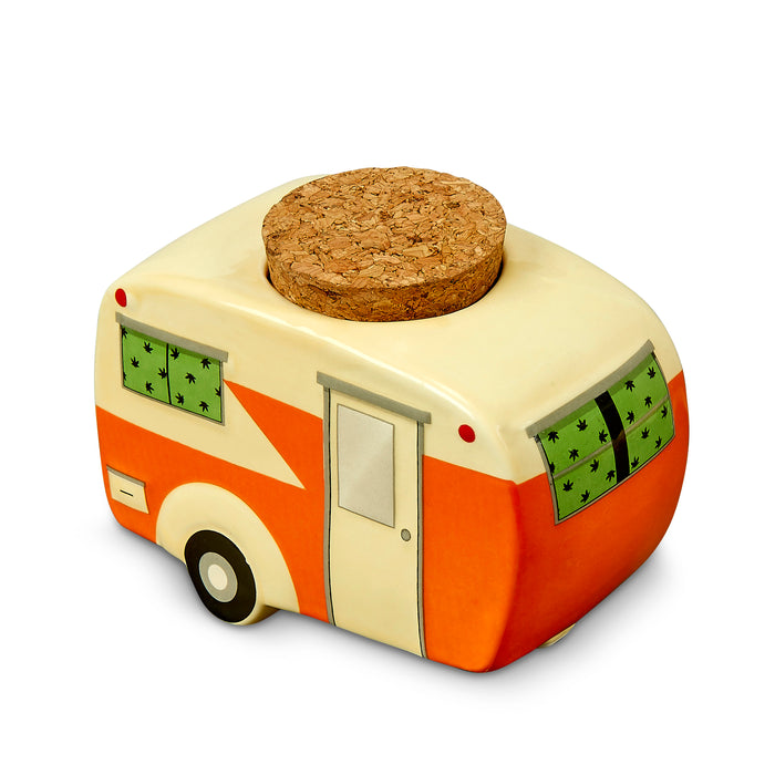 Camper stash jar - Vintage Style Jar Roast and Toast Gifts