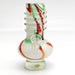 2 Parts 6 " Soft Glass 9 Colors Glass Bong Super Supplys Inc Peppermint