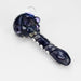Shine Glassworks | Deluxe Frit Pipe with Large Opal - Made in Canada Glass Pipe Smoking Cat Distribution Purple