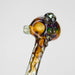 Shine Glassworks | Deluxe Frit Pipe with Large Opal - Made in Canada Glass Pipe Smoking Cat Distribution