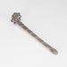 Shine Glassworks | Footlong Dichro Vackstack Hash Pipe - Made in Canada Glass Hand Pipe Smoking Cat Distribution Brown