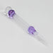 Shine glassworks | Glow in the dark Dabber with Small opal-Made In Canada Bongs Accessories Smoking Cat Distribution Purple