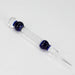 Shine glassworks | Glow in the dark Dabber with Small opal-Made In Canada Bongs Accessories Smoking Cat Distribution Blue