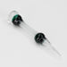 Shine glassworks | Glow in the dark Dabber with Small opal-Made In Canada Bongs Accessories Smoking Cat Distribution Black