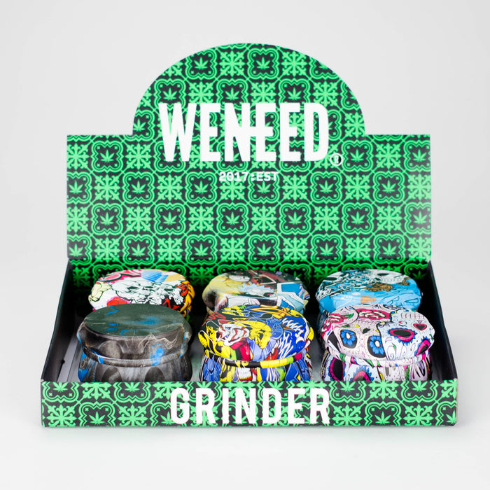 WENEED | Cartoon Toy Grinder 4pts box of 6pack Display Pack WENEED®