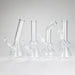 7" Clear Water pipe-Design Assorted Glass Bong NIBO Distribution