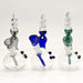 7-1/2" Rig With Colorful Bowl-Assorted Color Glass Rig Super Supplys Inc