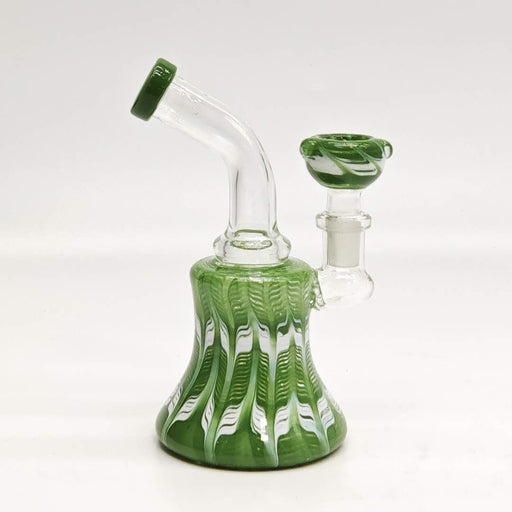 6" Wig-Wag Glass Water Bong Glass Rig Super Supplys Inc