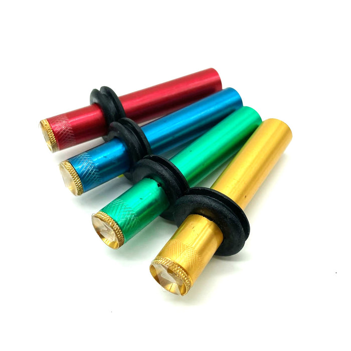 Thick Metal Slide 9cm Assorted Color [PIP912] Downstem · Bowlstem NIBO Distribution