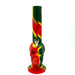 11" Foldable Silicone Skull Shape Water Pipe Kit -Assorted Color [HIT306] Resin · Silicone · Plastic Bong NIBO Distribution