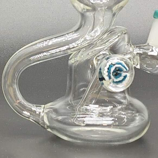8" Recycler Water Bong-Assorted Color Bongs Super Supplys Inc