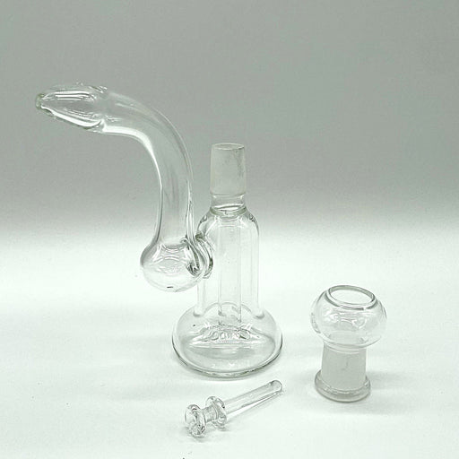 Oil Bubbler Clear Water Pipe 4inch  [PIP619]_1