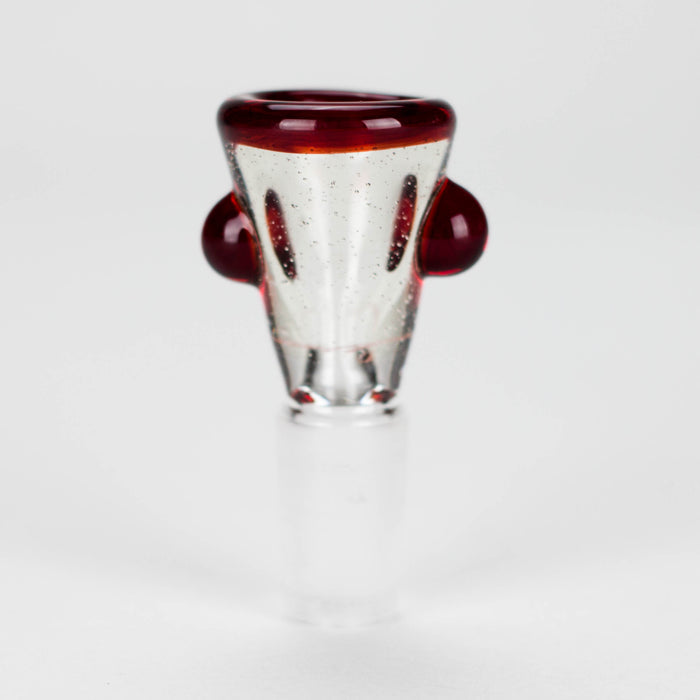 Shine Glassworks | UV Flare Bowl with Lip Wrap - Made in Canada Bowl · Banger · Oil Burner Smoking Cat Distribution Red