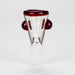 Shine Glassworks | UV Flare Bowl with Lip Wrap - Made in Canada Bowl · Banger · Oil Burner Smoking Cat Distribution Red