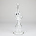 Pure Glass | 8" Infinity Recycler 2 - Flower and Dab Glass Rig PINNACLE DISTRIBUTORS INC.