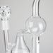 Pure Glass | 8" Infinity Recycler 2 - Flower and Dab Glass Rig PINNACLE DISTRIBUTORS INC.