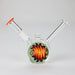 4" Fixed Stem Pendant Rig 10MM Glass Hand Pipe PINNACLE DISTRIBUTORS INC.