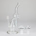 Pure Glass | 8" Infinity Recycler 2 - Flower and Dab Glass Rig PINNACLE DISTRIBUTORS INC.