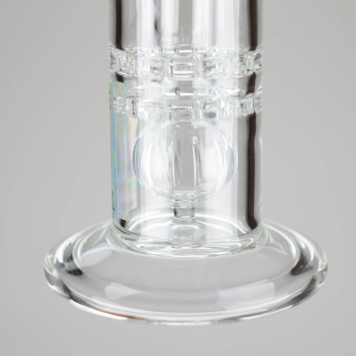 Pure Glass | 7" Mini Torus - Male 14mm Glass Rig PINNACLE DISTRIBUTORS INC.