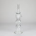 Pure Glass | 12" Infinity Recycler - Flower and Dab Glass Rig PINNACLE DISTRIBUTORS INC.