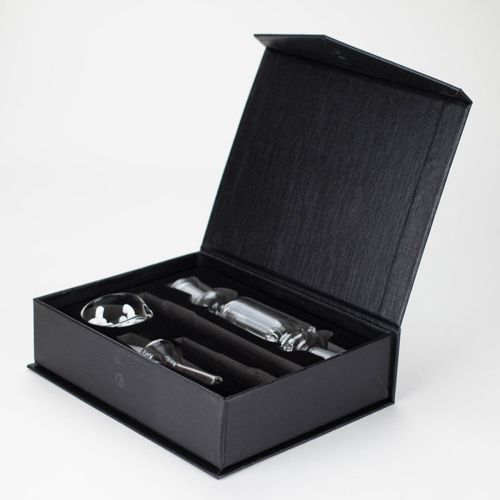 6" 14mm Nectar Collector Set + Dish Glass Hand Pipe PINNACLE DISTRIBUTORS INC.
