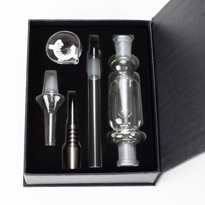 6" 14mm Nectar Collector Set + Dish Glass Hand Pipe PINNACLE DISTRIBUTORS INC.