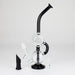 10" Dab Rig Recycler M14 - Black and Clear Glass Rig PINNACLE DISTRIBUTORS INC.