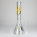 Z14" 7 mm Glass Bong With Cartoon Bee Design Glass Bong 777 Smoke