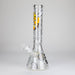 Z14" 7 mm Glass Bong With Cartoon Bee Design Glass Bong 777 Smoke Design1