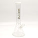 12“ 4mm Color Assorted Beaker Bong Glass Bong Super Supplys Inc White