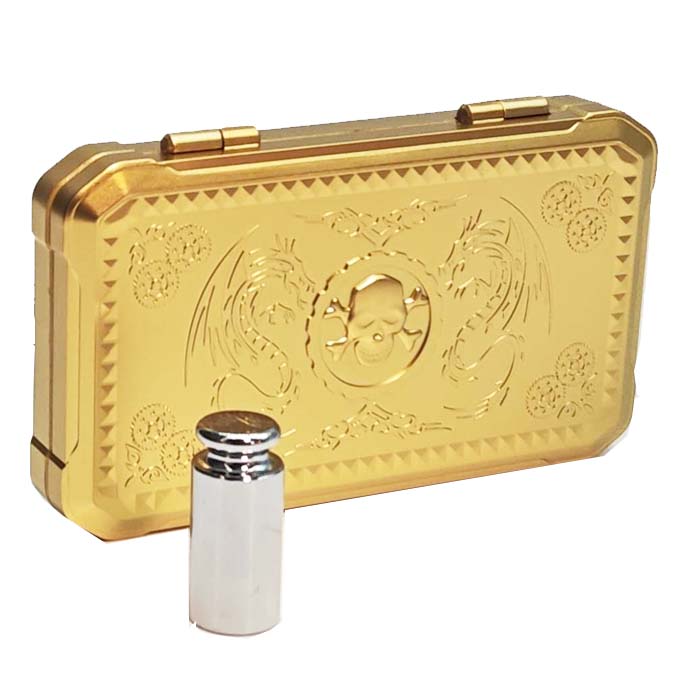 Fuzion | 24K-50 Gold 50g*0.001g Mini Scale With 50g Weight Scale Super Supplys Inc