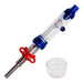 King | Nectar Collector Set 14MM Glass Hand Pipe Maple Craft Inc Blue
