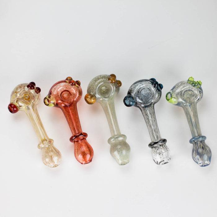 Shine Glassworks | Frit Maria Pipe - Made in Canada Glass Pipe Smoking Cat Distribution