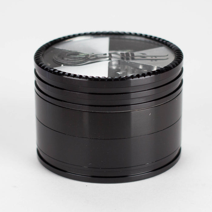 Genie | Tri-Clear Grinder 4pts Regular Grinder JJ Distribution Black