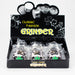 Mini Metal Bolt Grinder 3pts Box of 12 Display Pack JJ Distribution