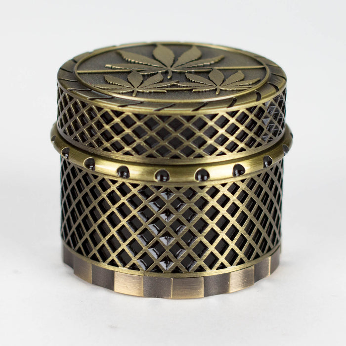 Iron Mesh Leaf Grinder 4pts Box of 6 Display Pack JJ Distribution