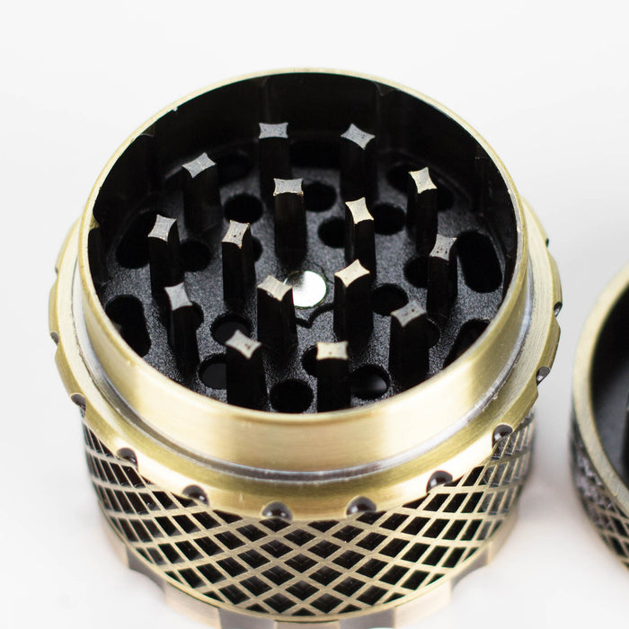 Iron Mesh Leaf Grinder 4pts Box of 6 Display Pack JJ Distribution