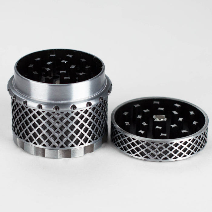 Iron Mesh Skull Grinder 4pts Box of 6 Herb Grinder JJ Distribution