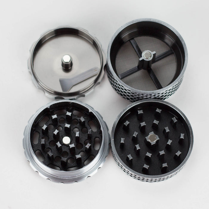 Iron Mesh Skull Grinder 4pts Box of 6 Herb Grinder JJ Distribution