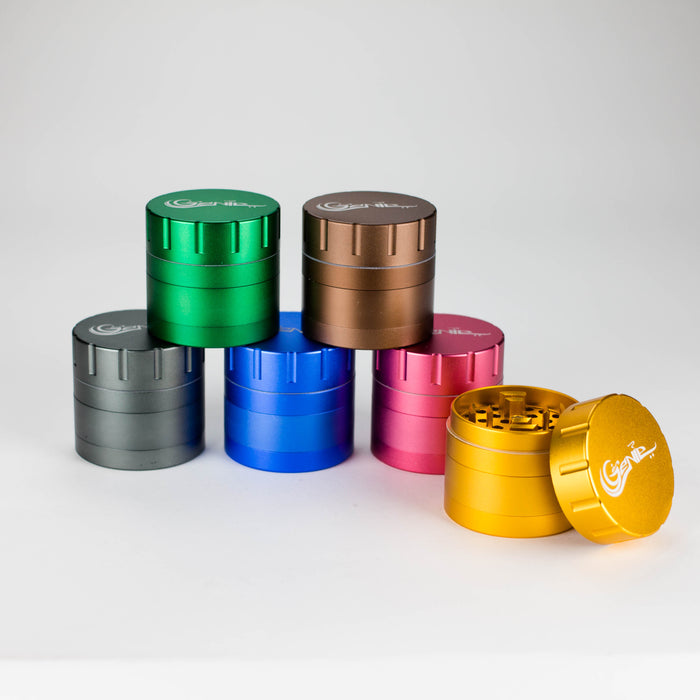 Genie | Aluminium 4pts Grinder Box of 6 Herb Grinder JJ Distribution
