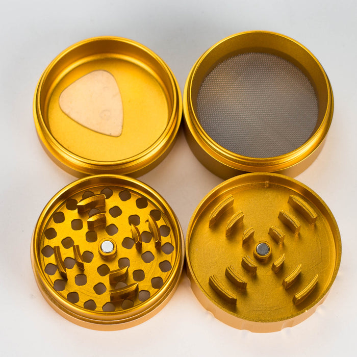 Genie | Aluminium 4pts Grinder Box of 6 Herb Grinder JJ Distribution