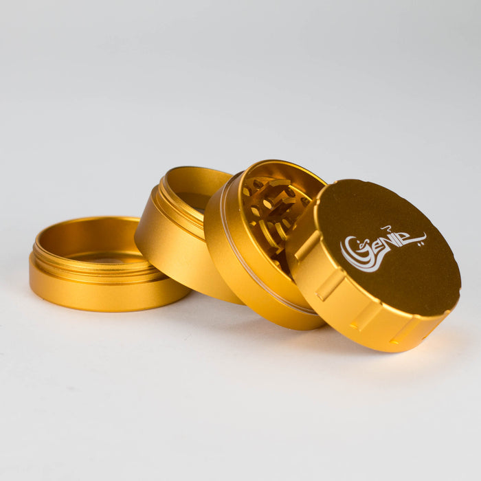 Genie | Aluminium 4pts Grinder Box of 6 Herb Grinder JJ Distribution