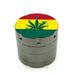 Rasta Leaf Grinder 4parts 40*42mm [GRI152] Regular Grinder NIBO Distribution
