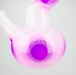 9.5" Flower Designed Bong - Assorted Color [PIP651] Glass Bong NIBO Distribution