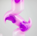 9.5" Flower Designed Bong - Assorted Color [PIP651] Glass Bong NIBO Distribution